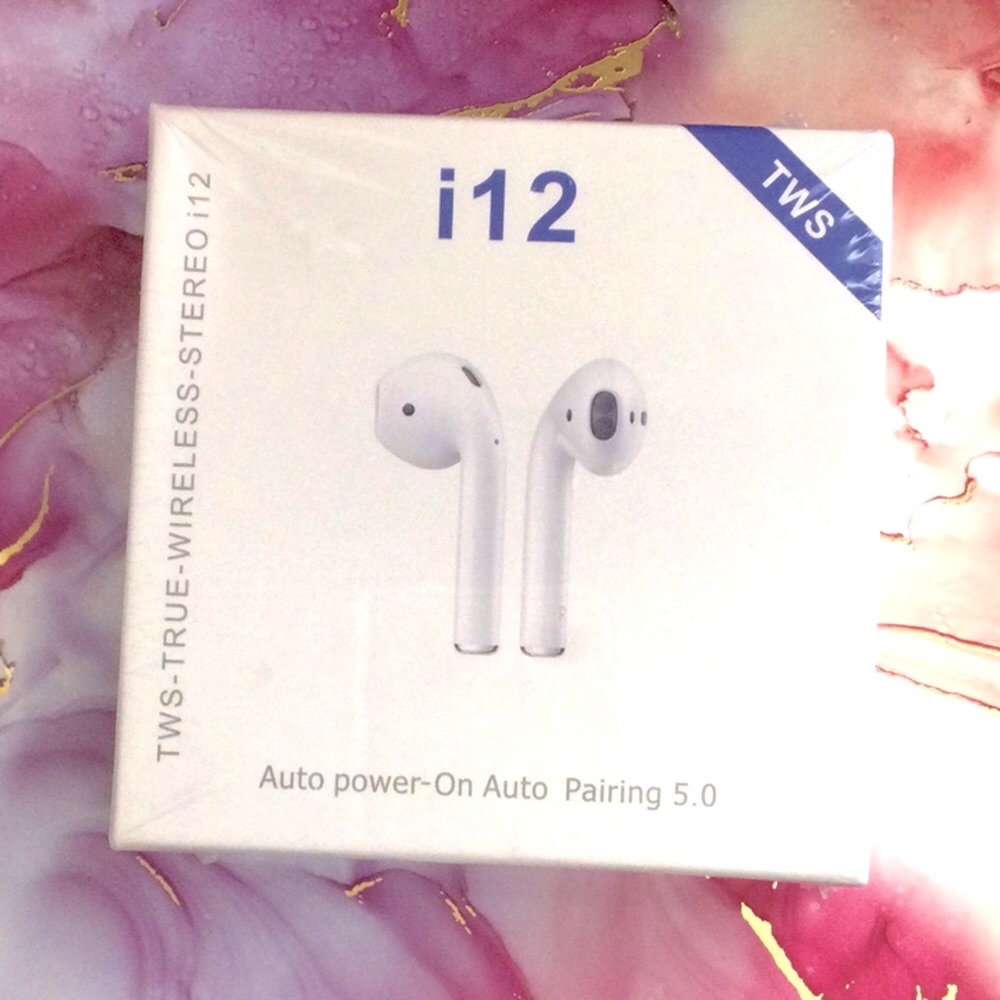 TWS True Wireless Stereo i12 Earbuds NEW